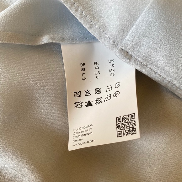 Boss Light Blue Blouse 6 - Picture 7 of 8